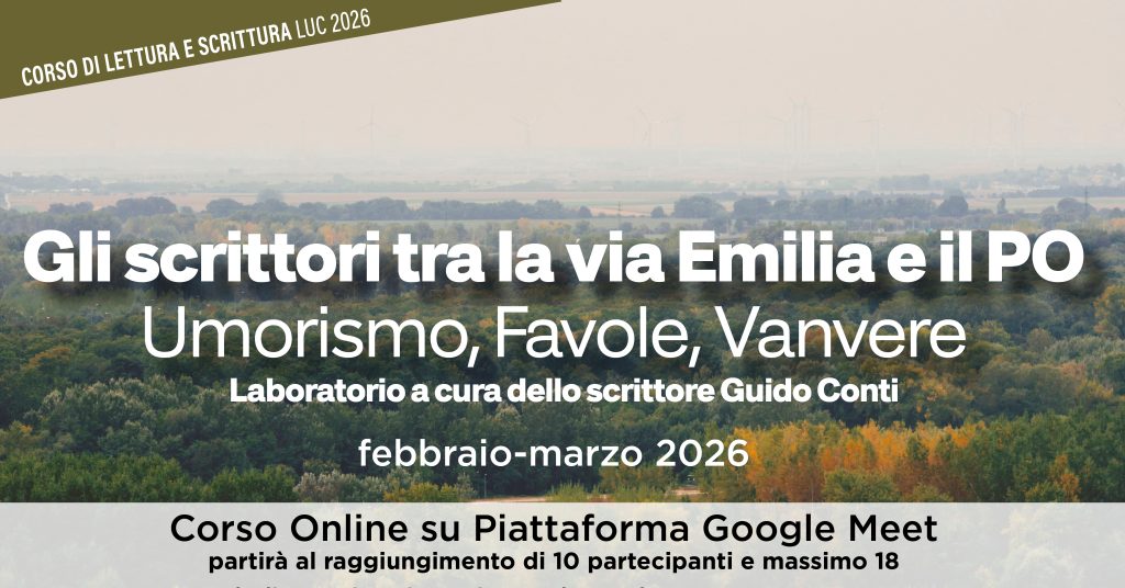 Gli scrittori tra la via Emilia e il PO