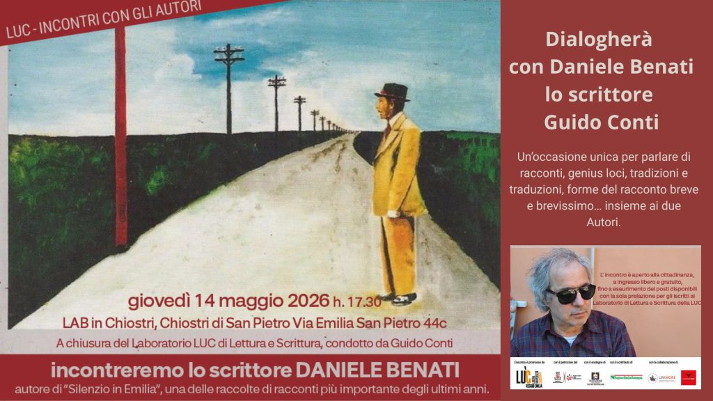 Incontro con gli Autori: Daniele Benati dialoga con Guido Conti