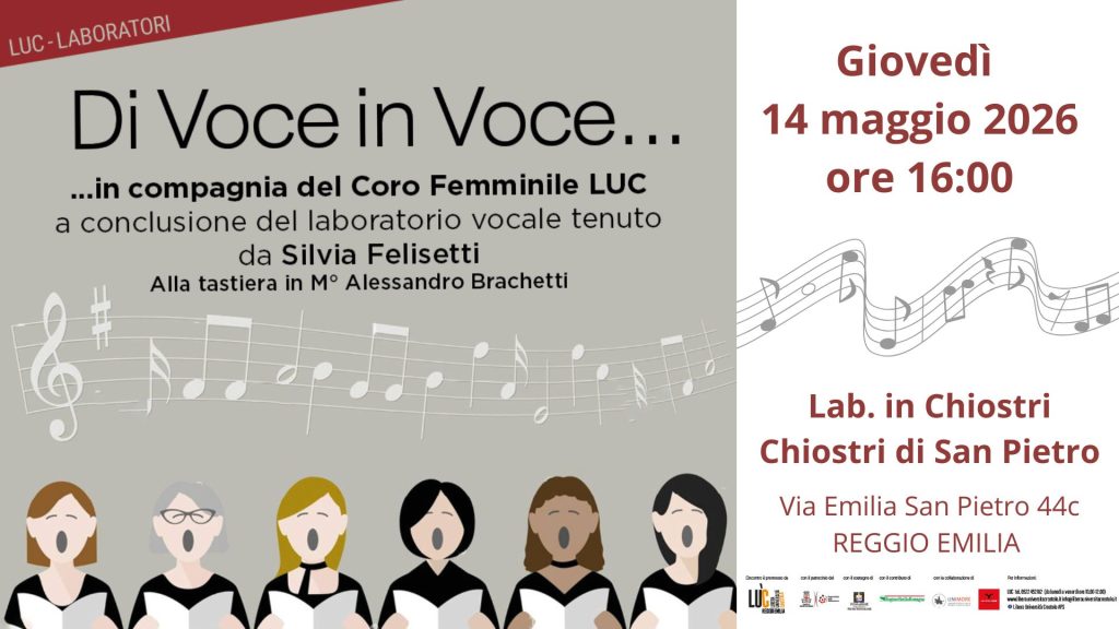 Di Voce in Voce: Restituzione del Laboratorio di Canto Corale